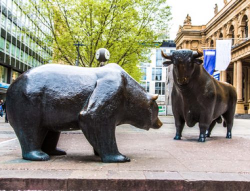 Was bedeuten der Stier (Bulle) und der Bär?